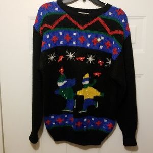 Adel Barre Christmas Ski Sweater - Large